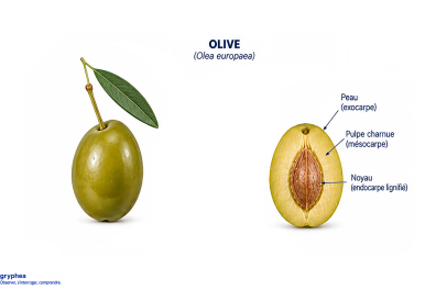 Fruit de l'Olivier (olive)